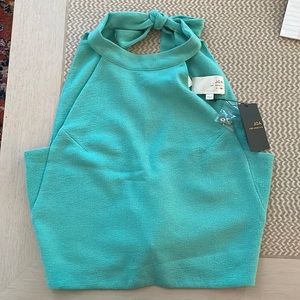 J.O.A Los Angeles turquoise crop top, Sz M
